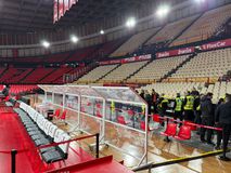 Με προστατευτικό plexiglass ο πάγκος του Παναθηναϊκού στο ΣΕΦ