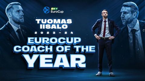 Ο Ίσαλο προπονητής της χρονιάς με την Παρί στο Eurocup!