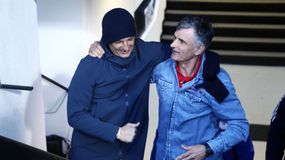 Θερμός εναγκαλισμός Λουτσέσκου και Μεντιλίμπαρ (pics)