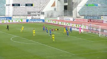 Ακυρώθηκε μέσω VAR το πέναλτι υπέρ του Παναιτωλικού