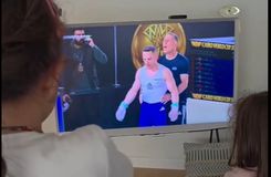 Η συγκινητική αντίδραση των παιδιών του Λευτέρη Πετρούνια στον τελικό του Καΐρου (vid & pic)