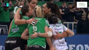 Με ανατροπή κατέκτησε το δεύτερο σετ ο Παναθηναϊκός