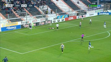 Ο Μασάς το 0-1 κόντρα στον ΟΦΗ - Είχαν δοκάρι και μεγάλη ευκαιρία οι Κρητικοί πριν το γκολ (vid)