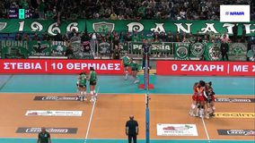 Η Σάλας έδωσε το πρώτο σετ στον Ολυμπιακό