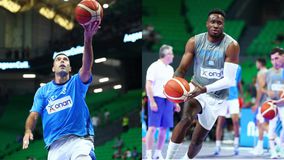 Αντετοκούνμπο και Σλούκας μετά από καιρό ξανά με τα γαλανόλευκα