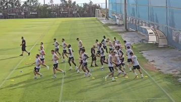 Η προπόνηση του ΠΑΟΚ πριν την αναμέτρηση με τη Βόλφσμπεργκερ