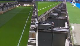 Το απόλυτο «θαύμα» για το οποία χρειάστηκαν τέσσερα χρόνια: Η Ρεάλ παρουσίασε πώς «βύθισε» τον αγωνιστικό χώρο του «Σαντιάγο Μπερναμπέου» μετά το ματς με τη Χετάφε (vid)