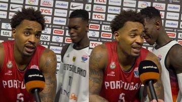 Επική στιγμή με Σρούντερ - Γουίλιαμς στην κάμερα του Sportal: «Είναι trash talker, αλλά...»