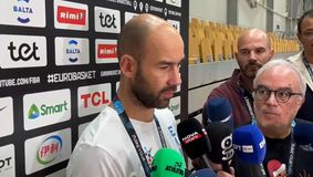 Σπανούλης: «Να λειτουργήσουμε ως ομάδα μέσα στο γήπεδο, θέλω να μιλήσω μόνο για μπάσκετ»