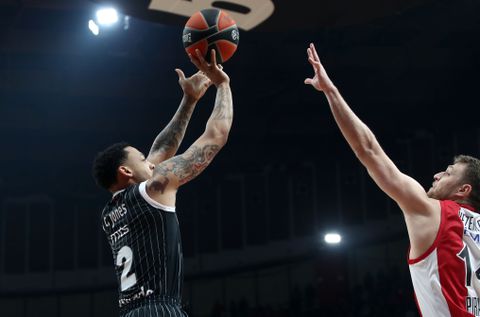 Η βαθμολογία της EuroLeague πριν το ματς του Ολυμπιακού με την Παρτιζάν