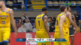 Τα highlights από την ήττα του Περιστερίου απέναντι στην Λε Μαν