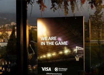 Η Euroleague Basketball και η Visa γιόρτασαν την πολυετή συνεργασία τους σε μία εκδήλωση στην Αθήνα