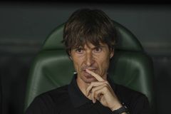 Ο Άλβαρο Ρούμπιο στο «Γ. Καραϊσκάκης» ενόψει Ολυμπιακού Β