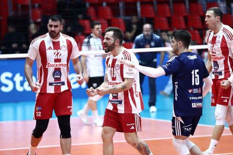 Ο Ολυμπιακός πέρασε στους «16» του CEV Cup