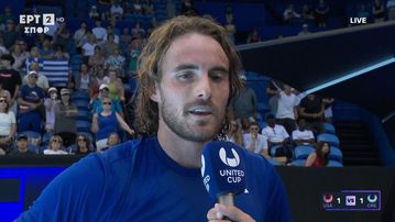 Τσιτσιπάς: «Χρωστούσα στην ομάδα μου μια εμφάνιση υψηλού επιπέδου» (vid)