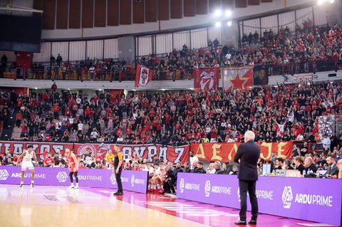 Πρώτη η Παρτιζάν σε προσέλευση κόσμου στην Euroleague - Η θέση του Ολυμπιακού και του Παναθηναϊκού