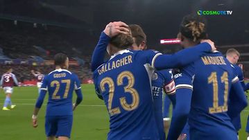 Άστον Βίλα - Τσέλσι: Ο Γκάλαχερ με ωραίο τελείωμα έκανε το 1-0 για τους Λονδρέζους