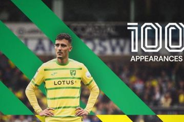 Ο Γιαννούλης έφτασε τις 100 συμμετοχές με την φανέλα της Νόριτς