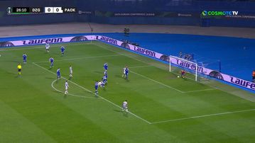 Μεγάλη ευκαιρία για το 1-0 του ΠΑΟΚ έχασε ο Αντρίγια Ζίβκοβιτς