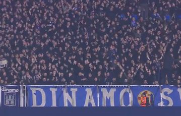 Η συγκλονιστική ατάκα του σπίκερ της Cosmote TV όταν η κάμερα έδειξε τους οργανωμένους της Ντίναμο Ζάγκρεμπ (vid)