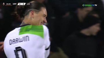 Τρομερό σουτ του Νούνιες για το 2-0 της Λίβερπουλ