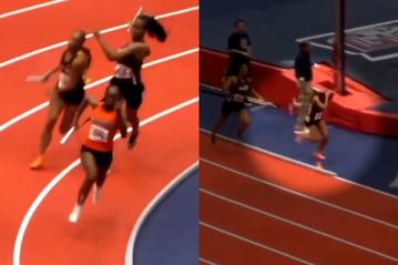 Σοκαριστικό περιστατικό σε σχολικούς αγώνες στίβου: Αθλήτρια χτύπησε την αντίπαλό της στο κεφάλι με τη σκυτάλη (vid)