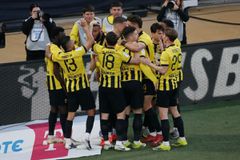 Ο Μουκουντί άνοιξε το σκορ στο ΑΕΚ - Λάρισα