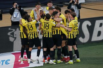 Ο Μουκουντί άνοιξε το σκορ στο ΑΕΚ - Λάρισα