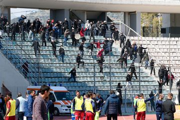 Οριστική διακοπή στο Νίκη Βόλου - ΑΕΛ λόγω επεισοδίων