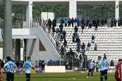 Επεισόδια και διακοπή στο Νίκη Βόλου - ΑΕΛ