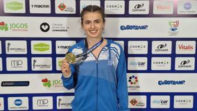 Θρίαμβος της Αλεξάνδρας Εφραίμογλου στην Πορτογαλία, πρωταθλήτρια Ευρώπης στον Ακροβατικό Διάδρομο Γυναικών!