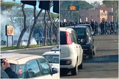 Συνελήφθη ο επικεφαλής των ultras της Λάτσιο για τα επεισόδια πριν το ντέρμπι με τη Ρόμα (vid)