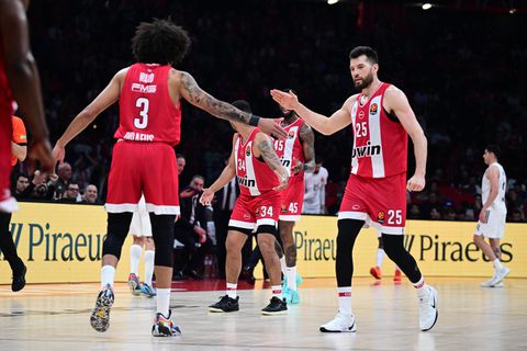 Ο Ολυμπιακός «κλείδωσε» το πλεονέκτημα έδρας ενόψει των playoffs της EuroLeague