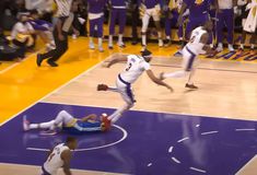 Το... ζεϊμπέκικο του Άντονι Ντέιβις και το κάρφωμα της βραδιάς από τον Ουίγκινς (vids)