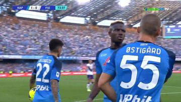 Πάρτι τίτλου με Οσίμεν για τη Νάπολι σε μαγική ατμόσφαιρα