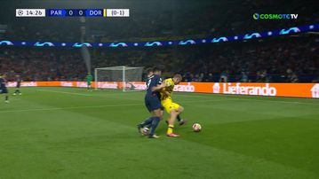 Παρί - Ντόρτμουντ: Η εντυπωσιακή ντρίπλα του Εμπαπέ στον Χούμελς