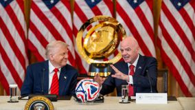 Ο Τραμπ εξέφρασε στον Ινφαντίνο την έκπληξή του για τον αποκλεισμό της Ρωσίας από τα προκριματικά του Μουντιάλ 2026