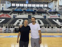 Στογιάκοβιτς και Πρέλεβιτς στο «PAOK Sports Arena» για το Game 2 με Περιστέρι (pic)