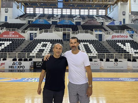 Στογιάκοβιτς και Πρέλεβιτς στο «PAOK Sports Arena» για το Game 2 με Περιστέρι (pic)