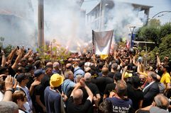 Το τελευταίο αντίο στον Δημήτρη Χατζηχρήστο (pics & vid)