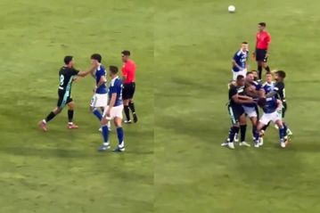 Απίστευτο ξύλο με μπουνιές και... σφαλιάρες σε φιλικό ματς ανάμεσα σε Κόμο και Μπέτις (vid)