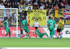 Το ημίχρονο-ροντέο: Τα τέσσερα γκολ μέχρι την ανάπαυλα στο Άρης Λεμεσού - ΑΕΚ 2-2 (video)