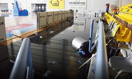 Ανυπολόγιστες ζημιές στο κλειστό «Γιάννης Μπουρούσης» της Καρδίτσας!