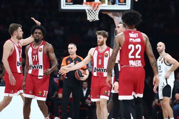 Η βαθμολόγια της EuroLeague μετά τη νίκη του Ολυμπιακού επί της Παρτιζάν