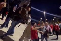 Σοκαριστικές εικόνες από το «Μελίνα Μερκούρη»: Οπαδός αποχώρησε από το γήπεδο υποβασταζόμενος (vid)