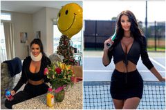 Το μήνυμα της πιο σέξι τενίστριας του κόσμου μετά τον τραυματισμό που είχε σε τροχαίο