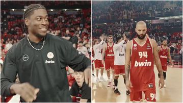 Το χειροκρότημα στον Ράιτ και το... παρανοϊκό τέταρτο δεκάλεπτο: Όλα όσα κατέγραψε η «ερυθρόλευκη» παρακάμερα (vid)