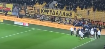 Η αποστολή του Ατρόμητου τίμησε τη μνήμη του Μάριου Ρούμπη