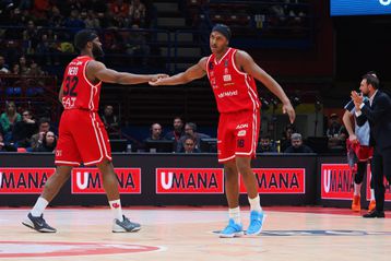 Δύσκολη νίκη για την Αρμάνι Μιλάνο επί της Τρέντο πριν την αναμέτρηση με τον Παναθηναϊκό