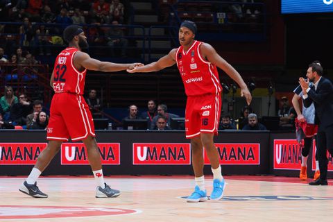 Δύσκολη νίκη για την Αρμάνι Μιλάνο επί της Τρέντο πριν την αναμέτρηση με τον Παναθηναϊκό